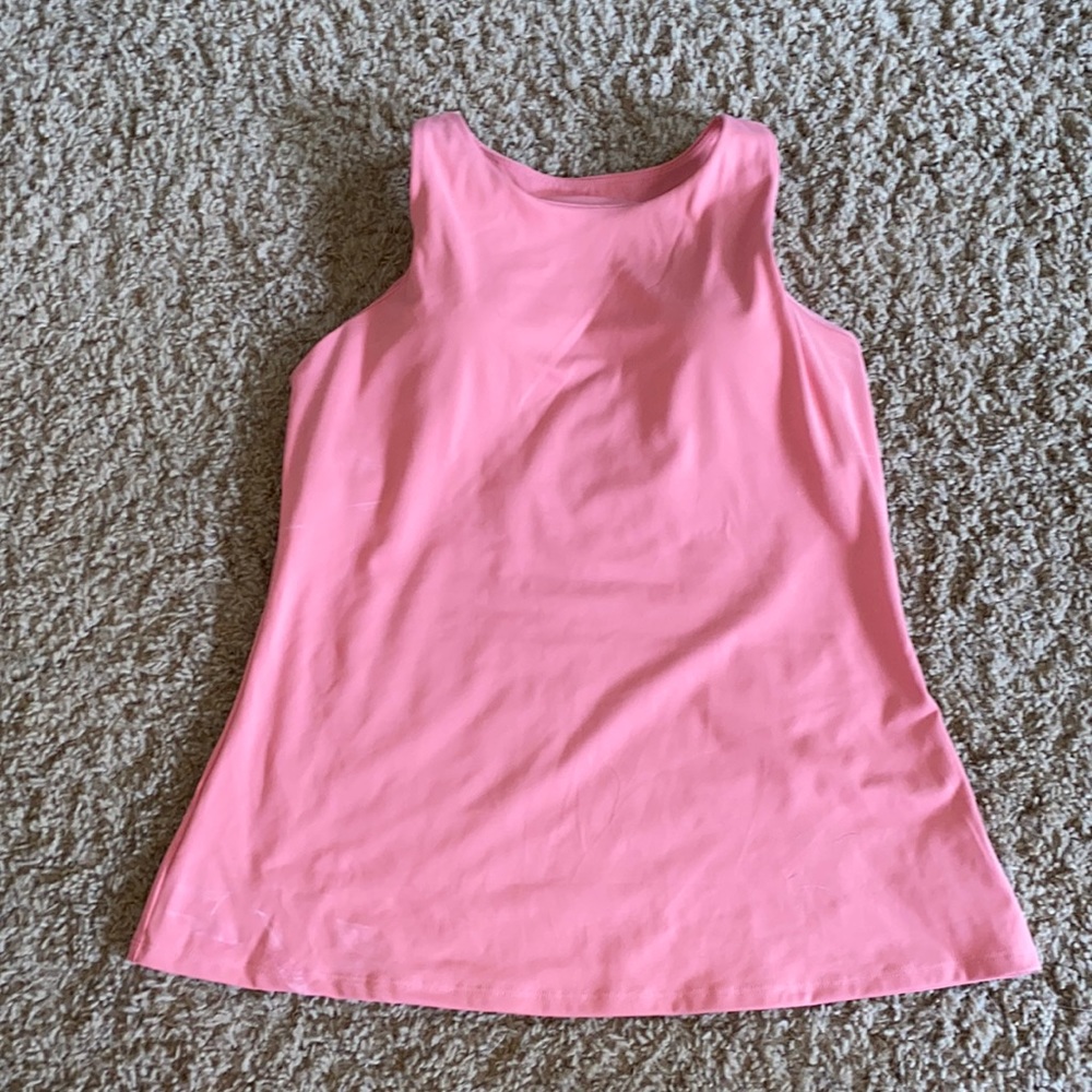 Cute blush pink work out tank